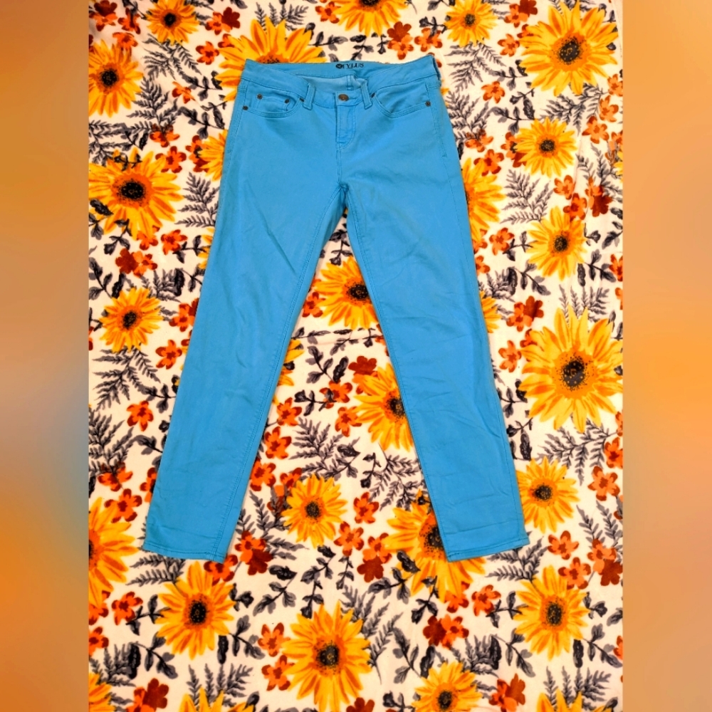 Women's Size 4 Stylus Skinny Ankle Length Blue Jeans